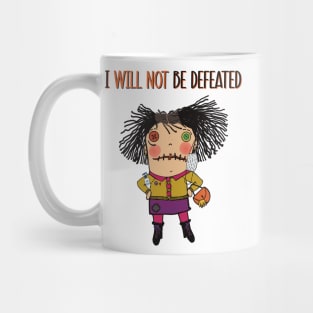 I will not be defeated. Energetic rugdoll has had it with the corona virus. Mug